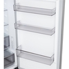 LG GBBSJ10DPY Total No Frost Fridge Freezer, 60/40, Silver, D Rated