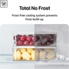 LG GBBSJ10EPY Total No Frost Fridge Freezer, 60/40, Silver, E Rated