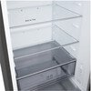 LG GBFSJ10DEP Total No Frost Fridge Freezer, 60/40, Black, D Rated