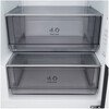 LG GBFSJ10DEP Total No Frost Fridge Freezer, 60/40, Black, D Rated