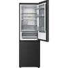 LG GBGS514CEV Fit & Max Total No Frost Fridge Freezer, 60/40, Black, C Rated