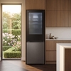 LG GBGS514CEV Fit & Max Total No Frost Fridge Freezer, 60/40, Black, C Rated