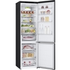 LG GBV5240CEP No Frost Fridge Freezer, 70/30, Black, C Rated