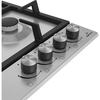 Blomberg GEN73415E 58cm 4 Burner Gas Hob, Stainless Steel
