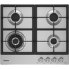 Blomberg GEN73415E 58cm 4 Burner Gas Hob, Stainless Steel