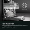 AEG GF6200C2SNM Dishwasher, 14 Place Settings, Stainless Steel, C Rated