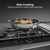 Hisense GG773B 75cm 5 Burner Gas Hob, Black