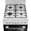 Blomberg GGS9151W Gas Cooker High Level Grill, White, A Rated