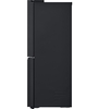 LG GMG96CRAFT American Fridge Freezer,  Plumbed, Black, E Rated