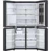 LG GMK960EV2E American Fridge Freezer,  Plumbed, Black, E Rated