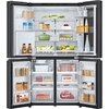 LG GMK960EV2E American Fridge Freezer,  Plumbed, Black, E Rated