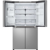 LG GML960PYFE American Fridge Freezer,  Plumbed, Silver, E Rated
