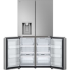 LG GML960PYFE American Fridge Freezer,  Plumbed, Silver, E Rated