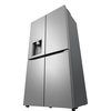 LG GML960PYFE American Fridge Freezer,  Plumbed, Silver, E Rated
