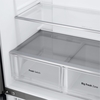 LG GMM41MSBEM American Fridge Freezer,  Non-Plumbed, Silver, E Rated