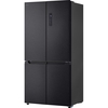 LG GMM42ABBEH American Fridge Freezer,  Non-Plumbed, Black, E Rated