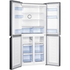 Beko GN15880VPX American Fridge Freezer, Stainless Steel, D Rated,  Non-Plumbed