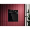 AEG GR6PB52FSB Exclusiv Built-In Electric Single Oven with Pyrolytic Cleaning, Black, A++ Rated