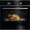 AEG GR6PB52FSB Exclusiv Built-In Electric Single Oven with Pyrolytic Cleaning, Black, A++ Rated