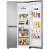 LG GSBC40PYPE American Fridge Freezer,  Non-Plumbed, Silver, E Rated