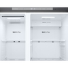 LG GSBC40PYPE American Fridge Freezer,  Non-Plumbed, Silver, E Rated