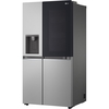 LG GSGV80PYLL InstaView� American Fridge Freezer with Plumbed Ice and Water Dispenser,  Plumbed, Silver, E Rated