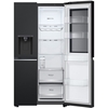 LG GSGV81EPLD American Fridge Freezer,  Non-Plumbed, Black, D Rated