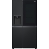 LG GSGV81EPLD American Fridge Freezer,  Non-Plumbed, Black, D Rated