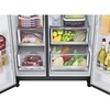 LG GSGV81EPLD American Fridge Freezer,  Non-Plumbed, Black, D Rated