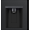 LG GSGV81EPLD American Fridge Freezer,  Non-Plumbed, Black, D Rated