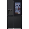 LG GSGV81EPLD American Fridge Freezer,  Non-Plumbed, Black, D Rated