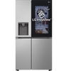 LG GSGV81PYLL American Fridge Freezer,  Non-Plumbed, Silver, E Rated