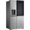LG GSGV81PYLL American Fridge Freezer,  Non-Plumbed, Silver, E Rated