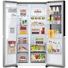 LG GSGV81PYLL American Fridge Freezer,  Non-Plumbed, Silver, E Rated