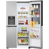 LG GSGV81PYLL American Fridge Freezer,  Non-Plumbed, Silver, E Rated