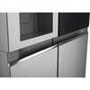 LG GSGV81PYLL American Fridge Freezer,  Non-Plumbed, Silver, E Rated