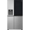 LG GSGV81PYLL American Fridge Freezer,  Non-Plumbed, Silver, E Rated