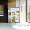 LG GSLC40PYPE American Fridge Freezer,  Plumbed, Silver, E Rated
