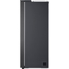 LG GSLC41EPPE American Fridge Freezer,  Non-Plumbed, Black, E Rated