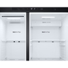 LG GSLC41EPPE American Fridge Freezer,  Non-Plumbed, Black, E Rated