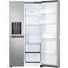 LG GSLC41PYPE American Fridge Freezer,  Non-Plumbed, Silver, E Rated
