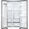 LG GSLC41PYPE American Fridge Freezer,  Non-Plumbed, Silver, E Rated