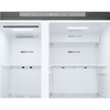 LG GSLC41PYPE American Fridge Freezer,  Non-Plumbed, Silver, E Rated