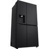 LG GSLE81EPBC American Fridge Freezer,  Non-Plumbed, Black, C Rated