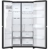 LG GSLE81EPBD American Fridge Freezer, Black, D Rated,  Non-Plumbed