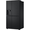 LG GSLE81EPBD American Fridge Freezer, Black, D Rated,  Non-Plumbed