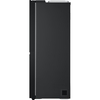 LG GSLE81EPBD American Fridge Freezer, Black, D Rated,  Non-Plumbed