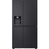 LG GSLE91EVAB American Fridge Freezer, Black, B Rated,  Non-Plumbed