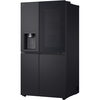 LG GSXE80EVBE InstaView&trade; American Fridge Freezer, Black, E Rated,  Plumbed