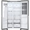 LG GSXE81PYBE American Fridge Freezer, Silver, E Rated,  Non-Plumbed